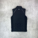 under armour black gilet 