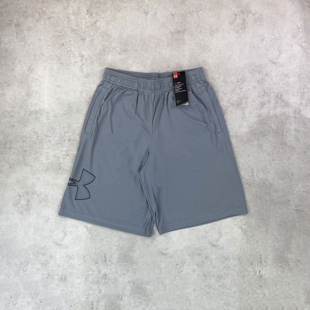 Under Armour Tech Graphic Shorts Grey